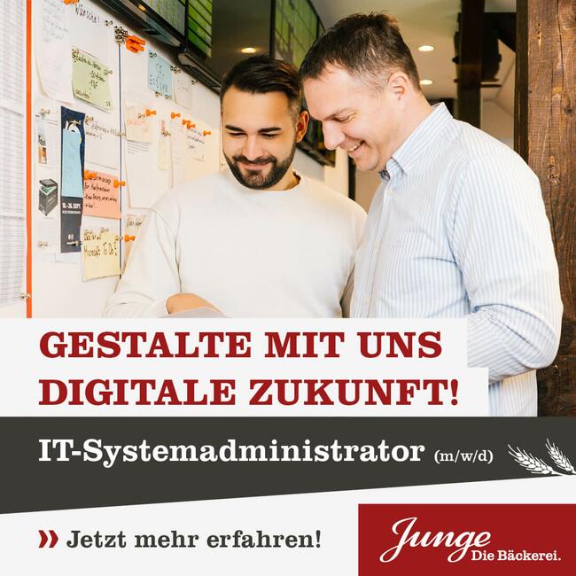 IT-Systemadministrator (m/w/d)